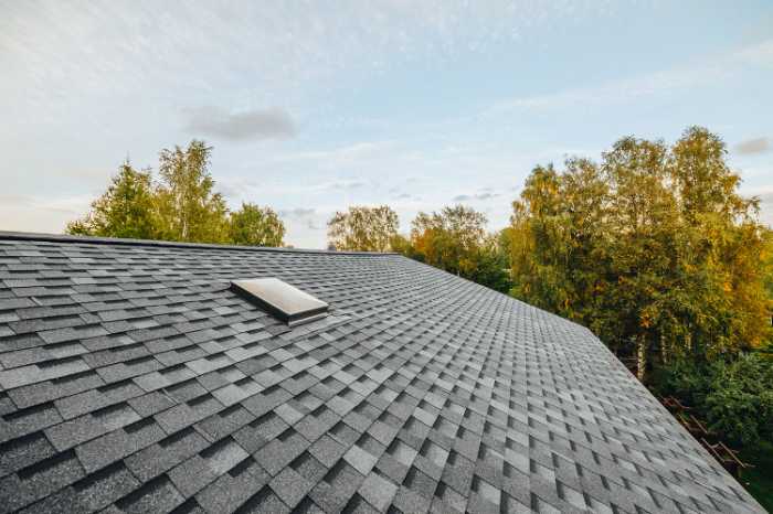 reputable roofing company repaired roof